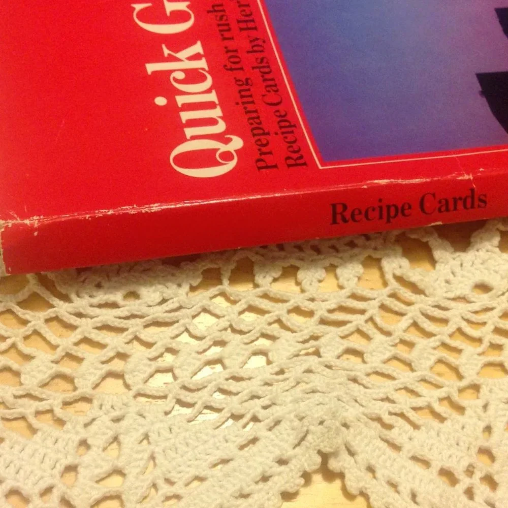 Book Sale! 3 for $10! Vintage Cookbook, Quick Gourmet